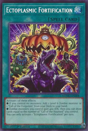 Ectoplasmic Fortification [MZMU-EN008] Secret Rare 1st Edition