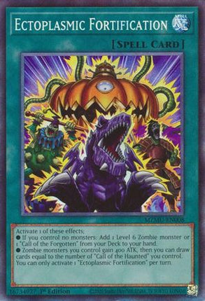 Ectoplasmic Fortification  [MZMU-EN008] Collector's Rare 1st Edition