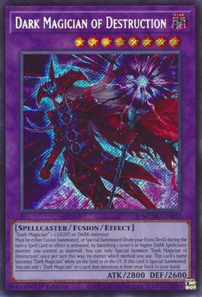 Dark Magician of Destruction [MZMU-EN011] Secret Rare 1st Edition