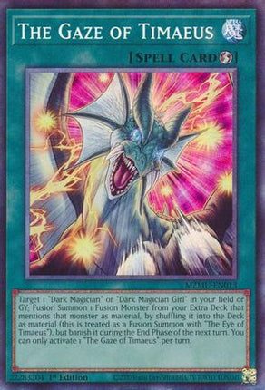 The Gaze of Timaeus  [MZMU-EN013] Collector's Rare 1st Edition