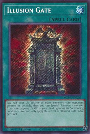Illusion Gate [MZMU-EN023] Secret Rare 1st Edition
