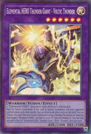 Elemental HERO Thunder Giant - Voltic Thunder  [MZMU-EN029] Collector's Rare 1st Edition