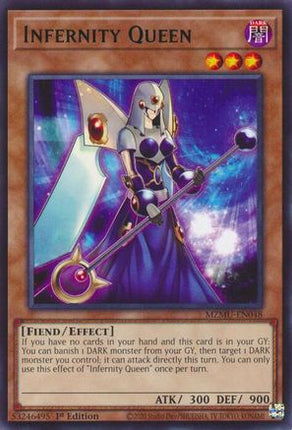 Infernity Queen [MZMU-EN048] Rare 1st Edition