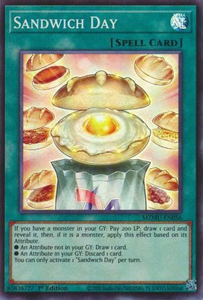 Sandwich Day [MZMU-EN056] Super Rare 1st Edition