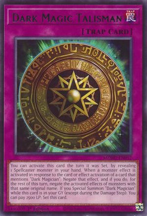 Dark Magic Talisman [MZMU-EN057] Rare 1st Edition