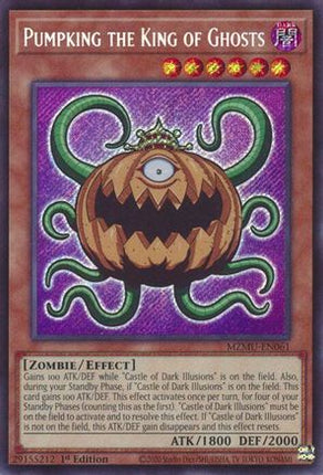 Pumpking the King of Ghosts [MZMU-EN061] Secret Rare 1st Edition