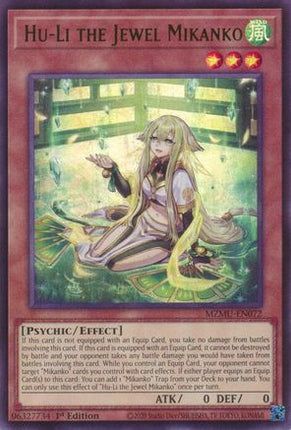 Hu-Li the Jewel Mikanko [MZMU-EN072] Ultra Rare 1st Edition