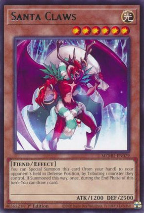 Santa Claws [MZMU-EN079] Rare 1st Edition