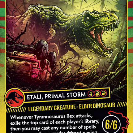 Etali, Primal Storm (Borderless) [Secret Lair Drop]