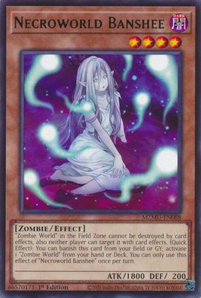 Necroworld Banshee [MZMU-EN088] Rare 1st Edition