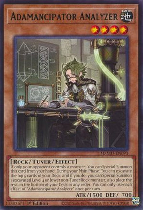 Adamancipator Analyzer [MZMU-EN093] Rare 1st Edition