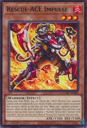Rescue-ACE Impulse [MZMU-EN098] Rare 1st Edition