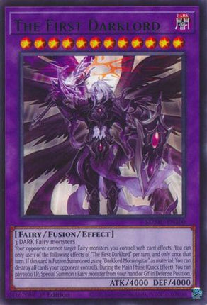 The First Darklord [MZMU-EN100] Rare 1st Edition