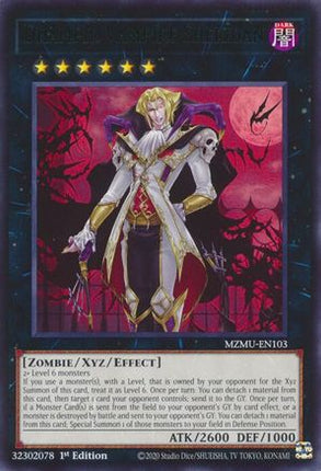 Dhampir Vampire Sheridan [MZMU-EN103] Rare 1st Edition