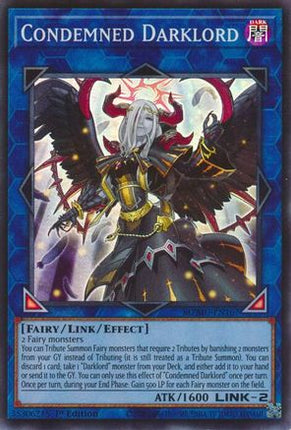 Condemned Darklord [MZMU-EN107] Super Rare 1st Edition