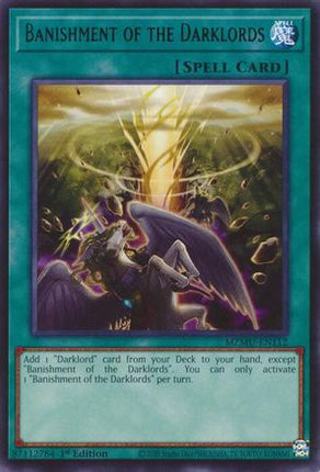 Banishment of the Darklords [MZMU-EN112] Rare 1st Edition