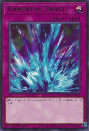 Torrential Tribute [MZMU-EN119] Rare 1st Edition