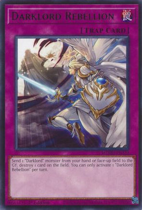Darklord Rebellion [MZMU-EN123] Rare 1st Edition
