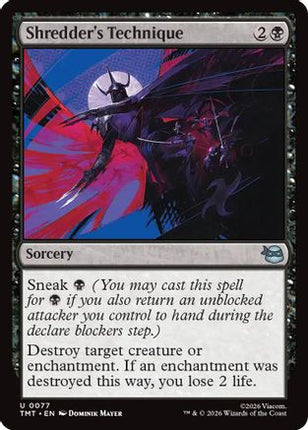 Shredder's Technique [Teenage Mutant Ninja Turtles] Foil