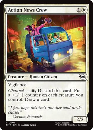 Action News Crew [Teenage Mutant Ninja Turtles] Foil
