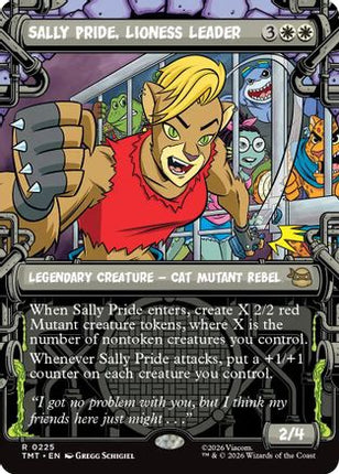 Sally Pride, Lioness Leader (Showcase) [Teenage Mutant Ninja Turtles] Foil