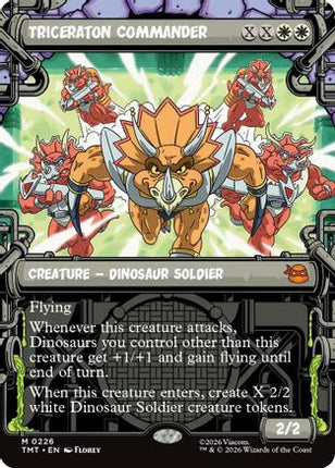 Triceraton Commander (Showcase) [Teenage Mutant Ninja Turtles] Foil