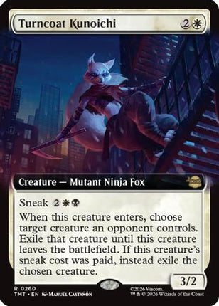 Turncoat Kunoichi (Extended Art) [Teenage Mutant Ninja Turtles] Foil
