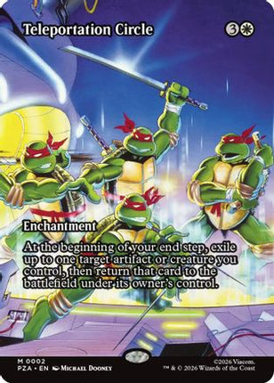 Teleportation Circle (Borderless) [Teenage Mutant Ninja Turtles Eternal-Legal] Foil
