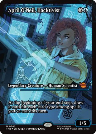 April O'Neil, Hacktivist (0282) (Showcase) [Teenage Mutant Ninja Turtles] Foil