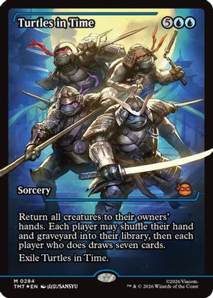 Turtles in Time (Showcase) [Teenage Mutant Ninja Turtles] Foil
