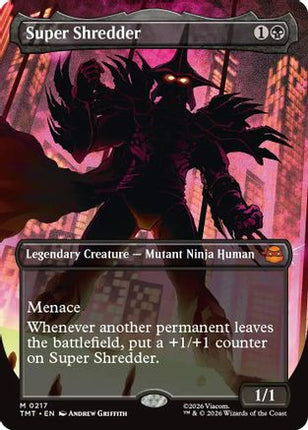 Super Shredder (Borderless) [Teenage Mutant Ninja Turtles] Foil