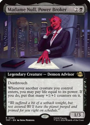 Madame Null, Power Broker (Extended Art) [Teenage Mutant Ninja Turtles] Foil