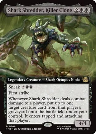 Shark Shredder, Killer Clone (Extended Art) [Teenage Mutant Ninja Turtles] Foil