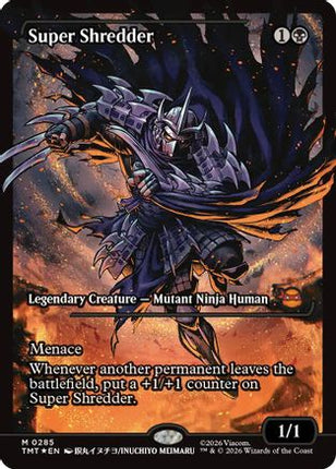 Super Shredder (Showcase) [Teenage Mutant Ninja Turtles] Foil