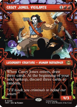 Casey Jones, Vigilante (0235) (Showcase) [Teenage Mutant Ninja Turtles] Foil