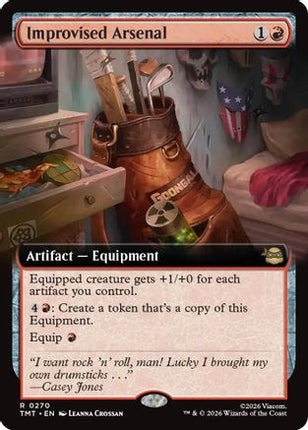 Improvised Arsenal (Extended Art) [Teenage Mutant Ninja Turtles] Foil