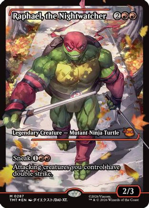 Raphael, the Nightwatcher (Showcase) [Teenage Mutant Ninja Turtles] Foil