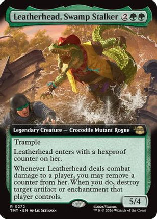 Leatherhead, Swamp Stalker (Extended Art) [Teenage Mutant Ninja Turtles] Foil