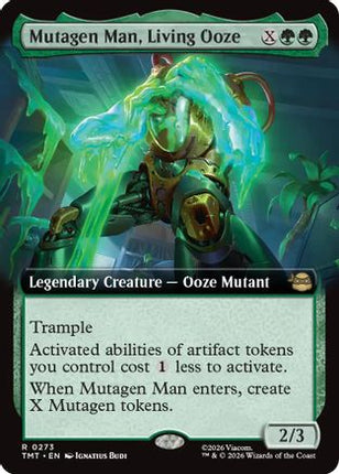 Mutagen Man, Living Ooze (Extended Art) [Teenage Mutant Ninja Turtles] Foil