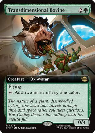 Transdimensional Bovine (Extended Art) [Teenage Mutant Ninja Turtles] Foil