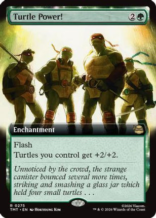 Turtle Power! (Extended Art) [Teenage Mutant Ninja Turtles] Foil