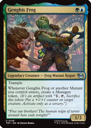 Genghis Frog [Teenage Mutant Ninja Turtles] Foil