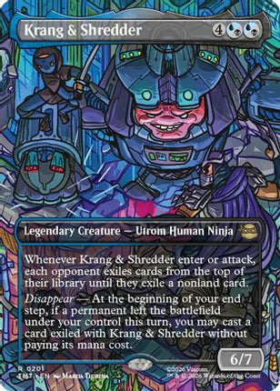 Krang & Shredder (Borderless) [Teenage Mutant Ninja Turtles] Foil