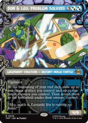 Don & Leo, Problem Solvers (Showcase) [Teenage Mutant Ninja Turtles] Foil