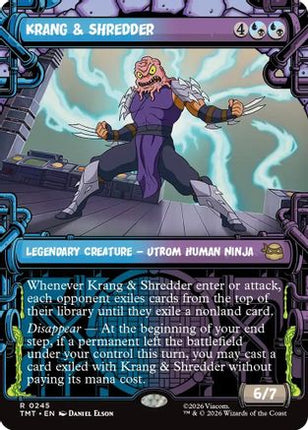 Krang & Shredder (Showcase) [Teenage Mutant Ninja Turtles] Foil