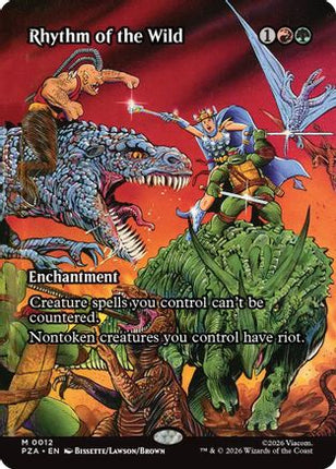 Rhythm of the Wild (Borderless) [Teenage Mutant Ninja Turtles Eternal-Legal] Foil