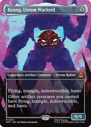 Krang, Utrom Warlord (Borderless) [Teenage Mutant Ninja Turtles] Foil