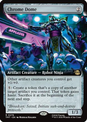 Chrome Dome (Extended Art) [Teenage Mutant Ninja Turtles] Foil