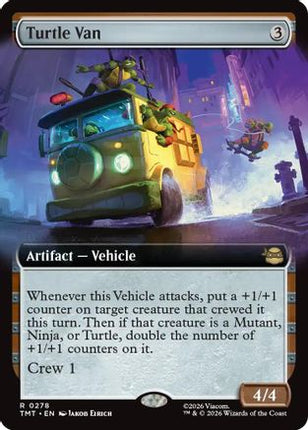 Turtle Van (Extended Art) [Teenage Mutant Ninja Turtles] Foil