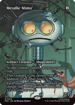 Metallic Mimic (Borderless) [Teenage Mutant Ninja Turtles Eternal-Legal] Foil